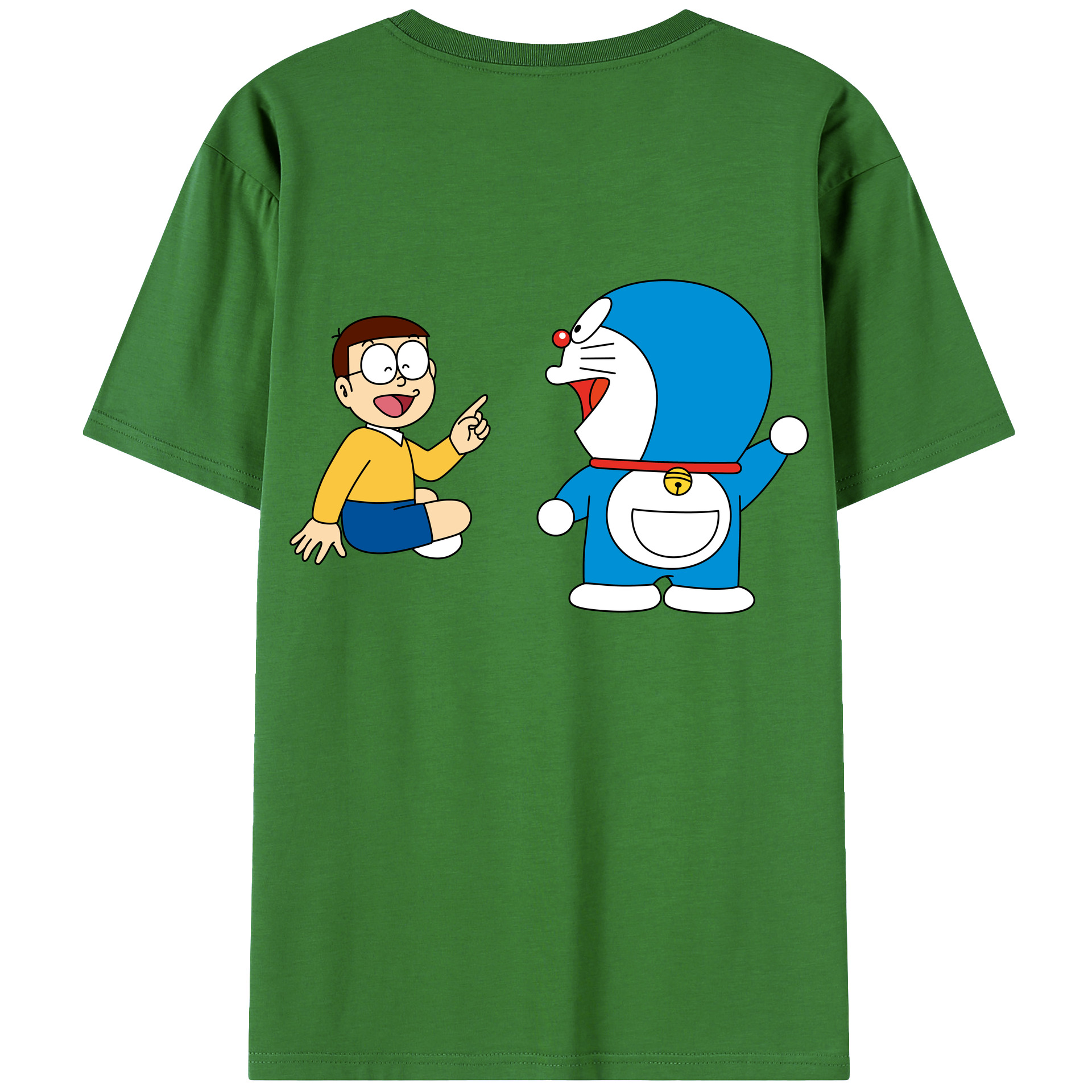 （画像用） ドラえもん Doraemon レディース半袖Tシャツ(バックプリント)